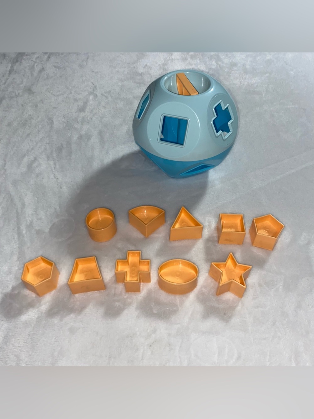 Tupperware Shape-O-Ball Classic Shape Sorter Toy by Tupperware Complete Set